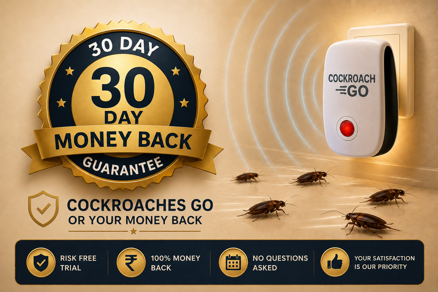 Cockroach Go By Belora Home