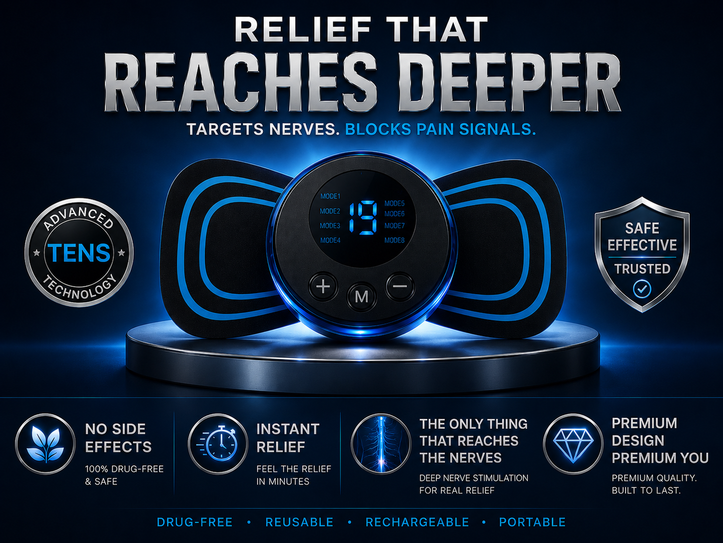 TENS Massager : The Only Thing That Reaches The Nerve